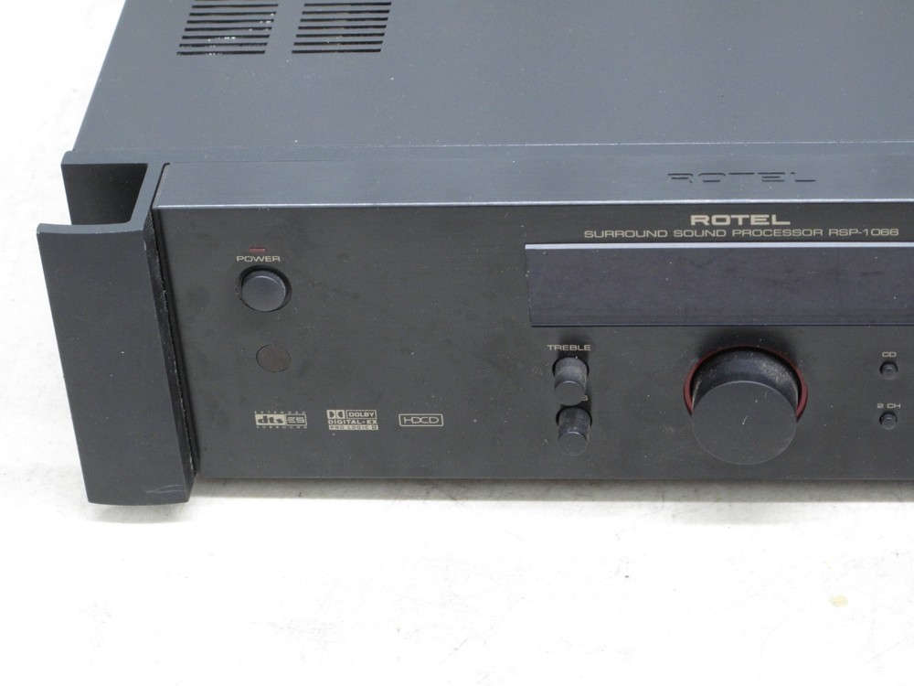 ROTEL RSP-1066 SURROUND SOUND PREAMPLIFIER & PROCESSOR No Remote