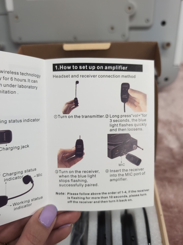 Xiaokoa UHF Wireless Microphone