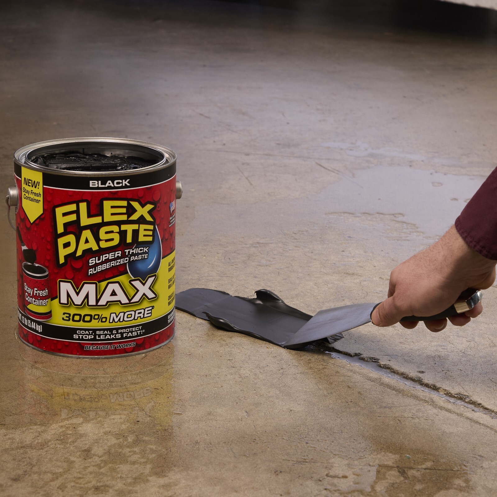 Flex Paste, Waterproof Paintable Putty, Spackle Sealant, Fill Gaps Cracks Holes