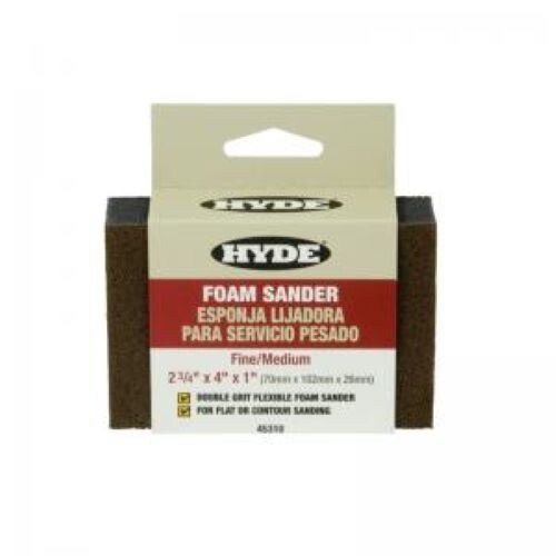 Hyde Tools - Foam Sanding Block (Fine/Medium)