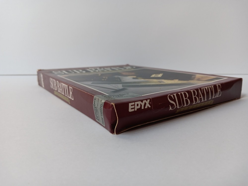 Commodore 64/128 Sub Battle Simulator Computer Game Software Tested/Works