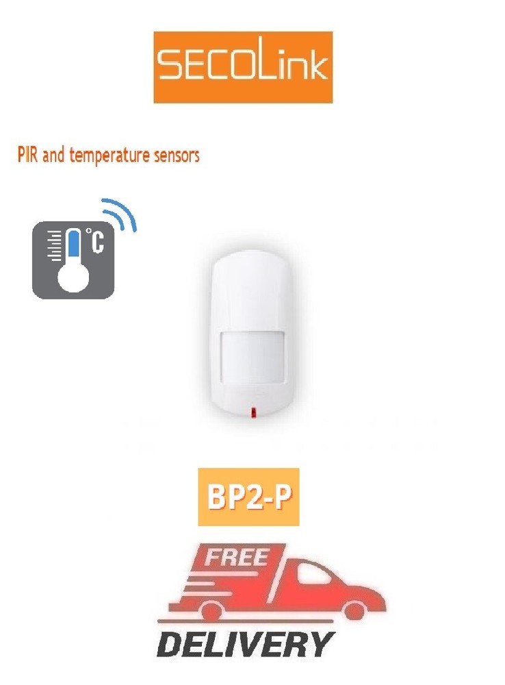 Secolink Wireless motion and temperature sensor SECOLINK BP2-P  EUROPE