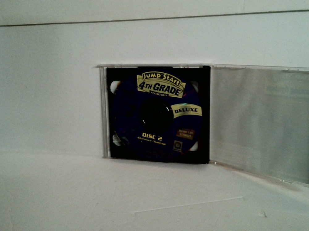 Jump Start 4th Grade Adventures PC 2000 Vintage Software CIB