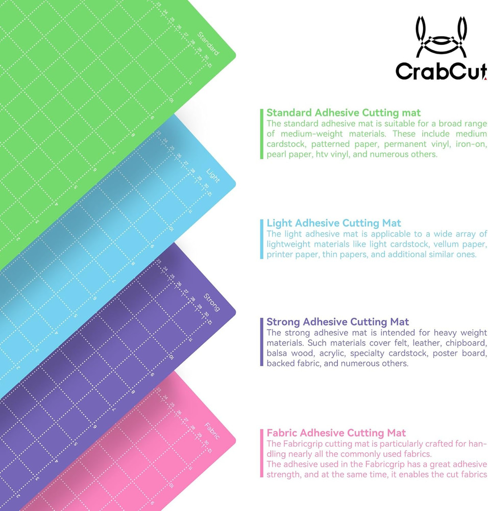 Cutting Mats for Cricut Maker 4/Explore 4/Maker 3/Explore 3/Explore Air 2 12x...