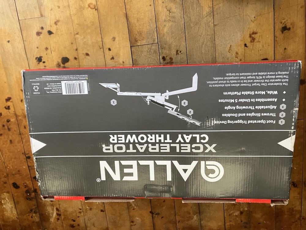 Allen Clay Pigeon Thrower