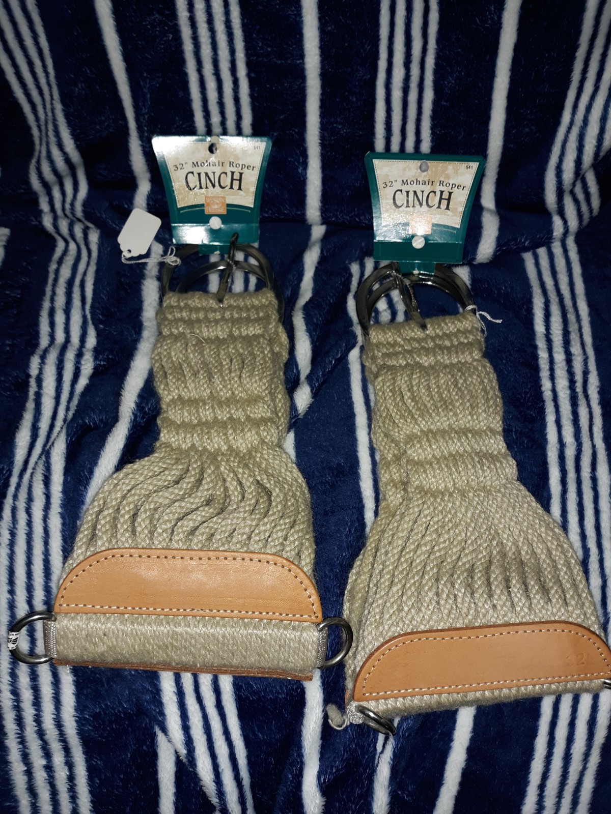 32" western heritage Mohair roper cinch, #541, NEW, with Tag,   & Lots more