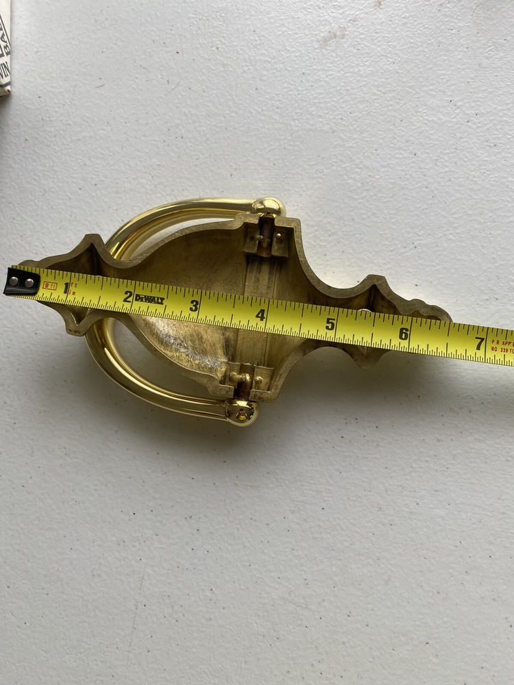 BALDWIN?-Polished Brass DOOR KNOCKER
