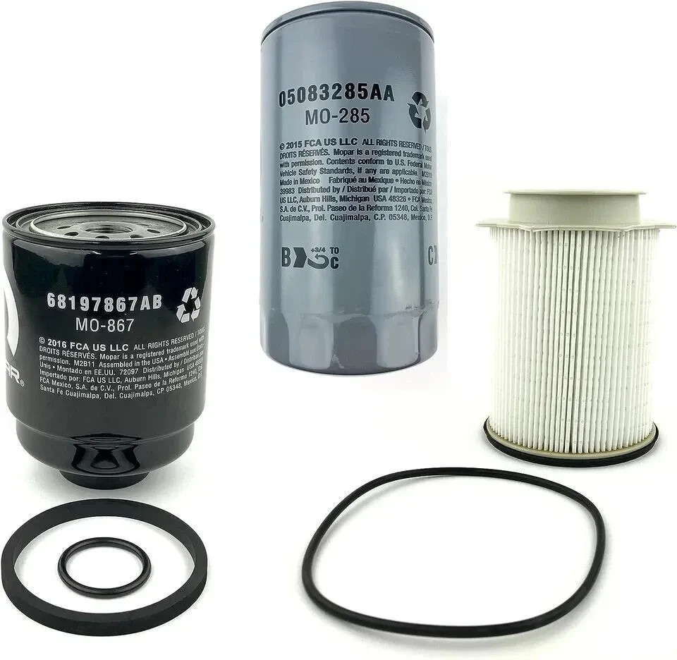 Mopar OEM Fuel & Oil Filter Kit for Ram 2500 3500 6.7L Cummins Diesel 2013-18