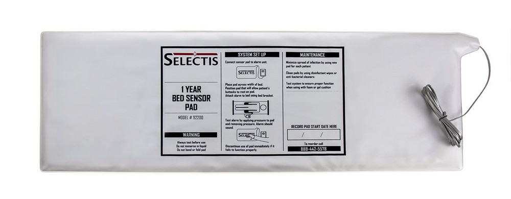 Selectis 1 Year Bed Sensor Pad Model 92200