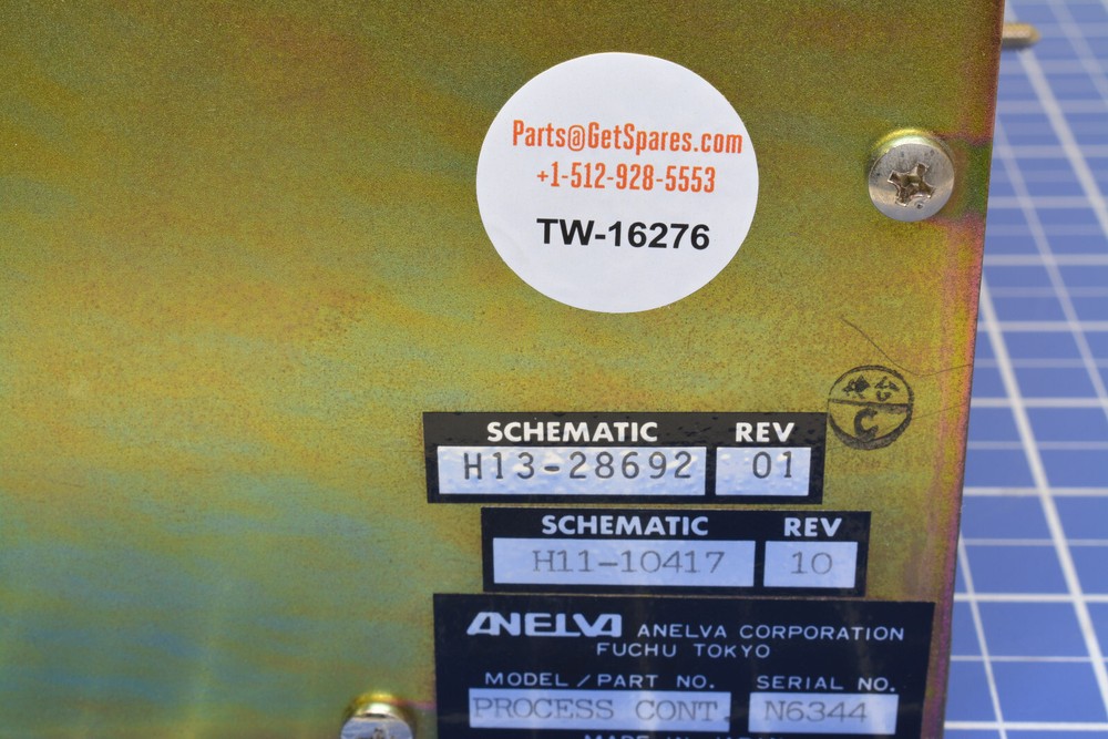 H11-10417 / PROCESS CONTROLLER, H13-28692 / ANELVA