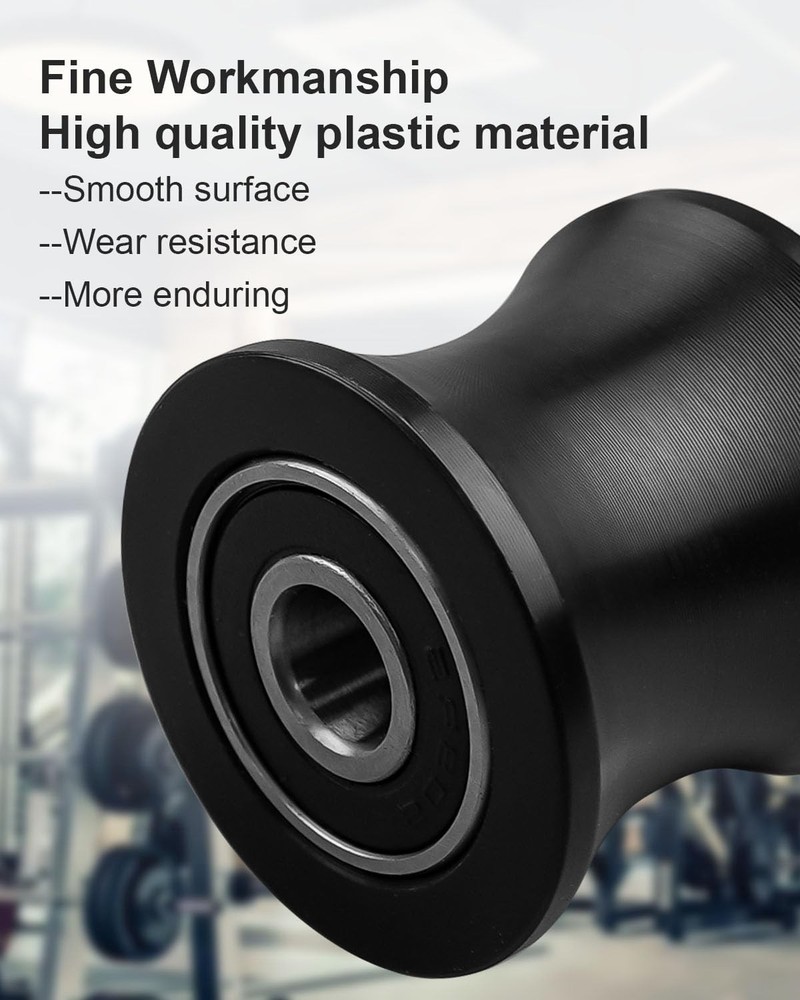 4 PCS Gym Replacement Wheel Rollers Fits Total Trainer Pilates Pro Models