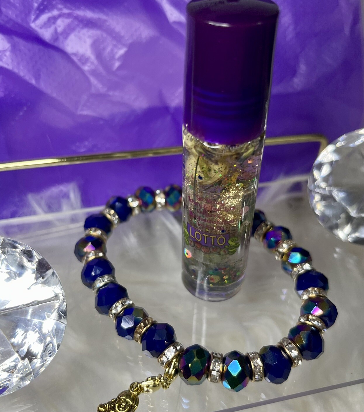 ✨“GET MONEY”✨LOTTERY WINNER/FAST LUCK Conjure ROLL ON SPELL OIL + TALISMAN