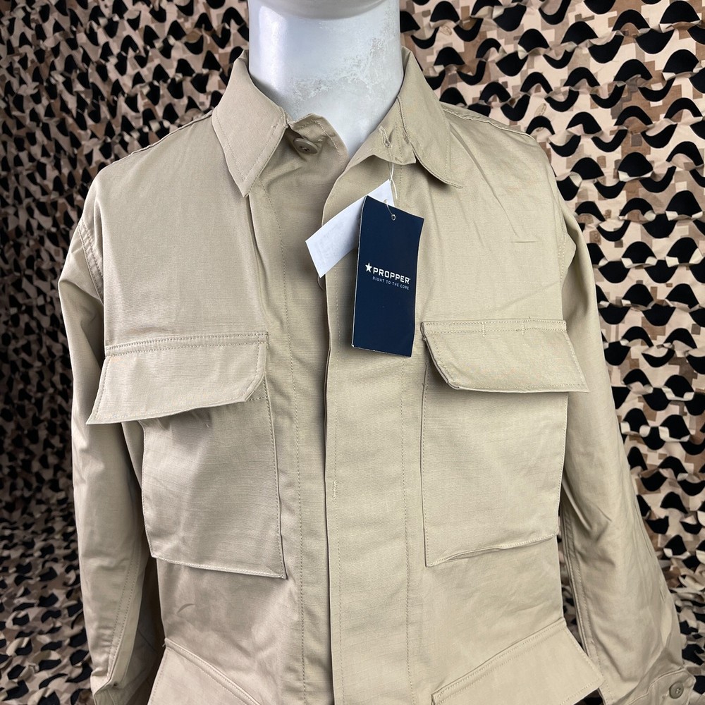 NEW BDU Propper Jacket - Tan - Small Regular