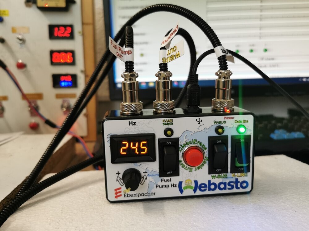 WE-TESTER Webasto and Eberspacher Diagnostic Interface 6 in 1