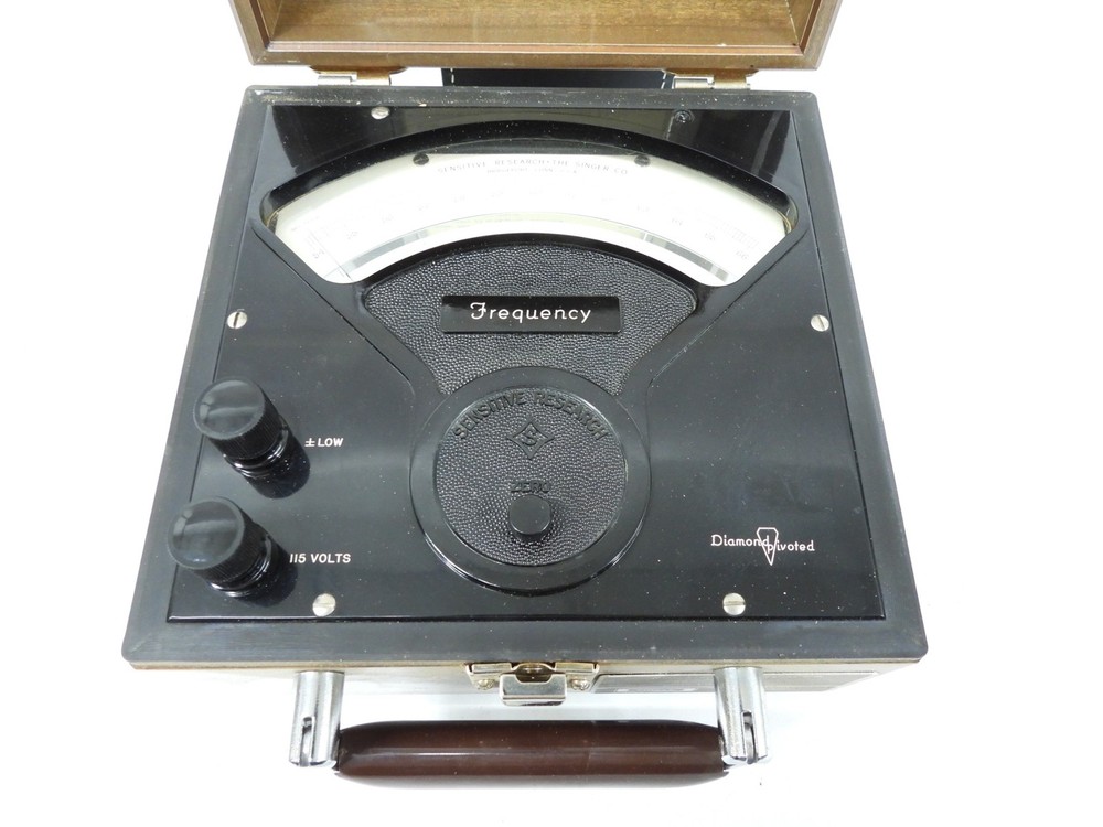 Sensitive Research Model FRE Frequency Meter (great condition)