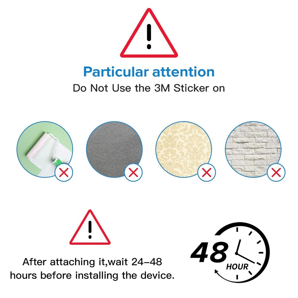 2Pack Security Wall Mount for Arlo White