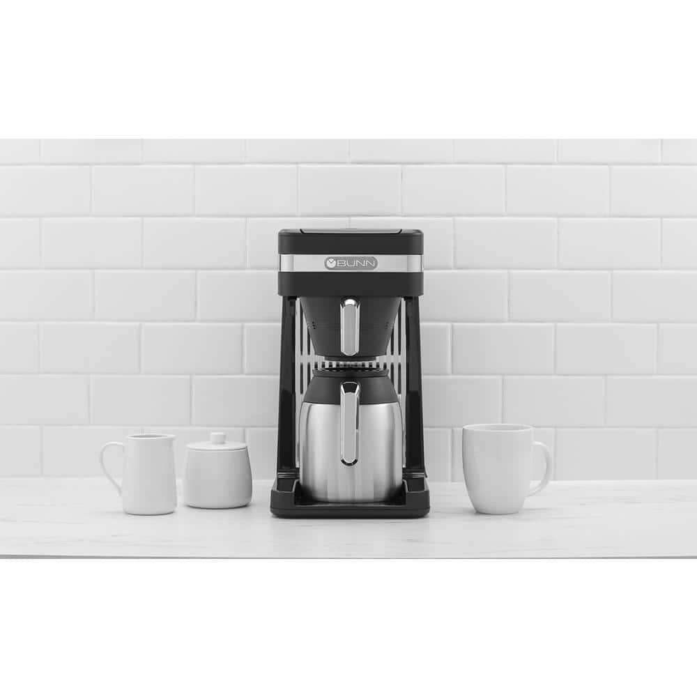 Bunn Drip Coffee Maker Speed Brew Platinum 10-Cup Serving w/Fast Brew Technology