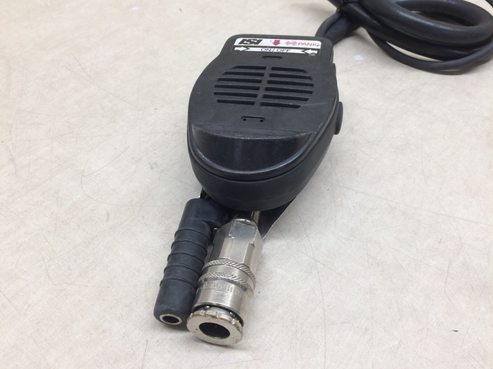 ISI Viking Microphone Air Connection Alarm Unit Gauge SCBA Tank Fitting CBRN