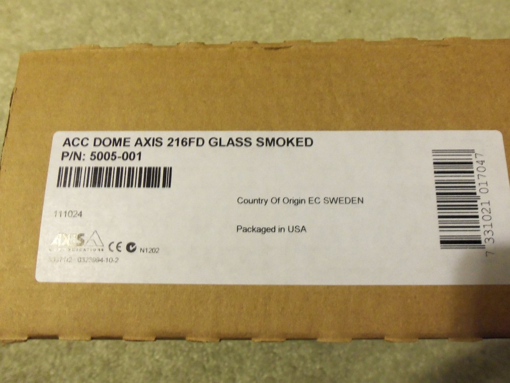 Axis Fixed Dome Shell for AXIS M3203 M3204 216FD  Network IP Security Cameras