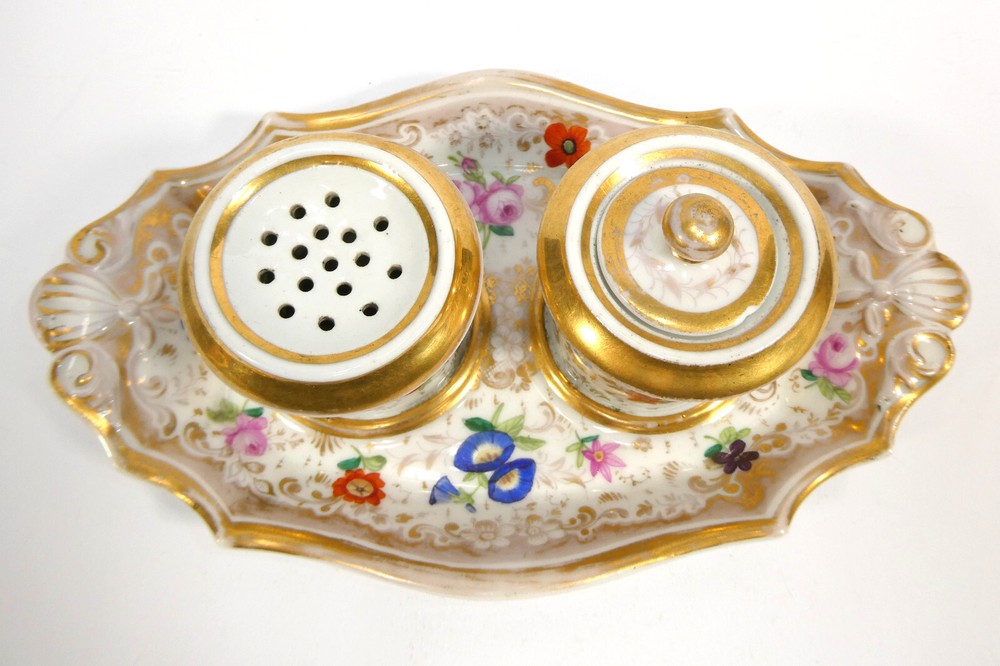 Biedermeier Ink Well Circa 1840
