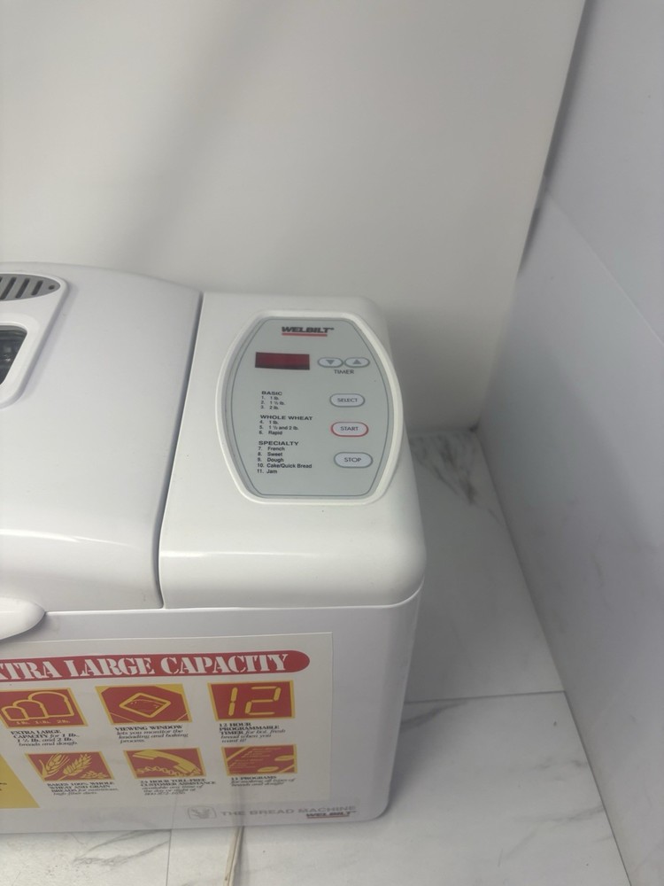 Welbilt The Bread Machine ABM4900 Automatic Bread Maker Used- Works