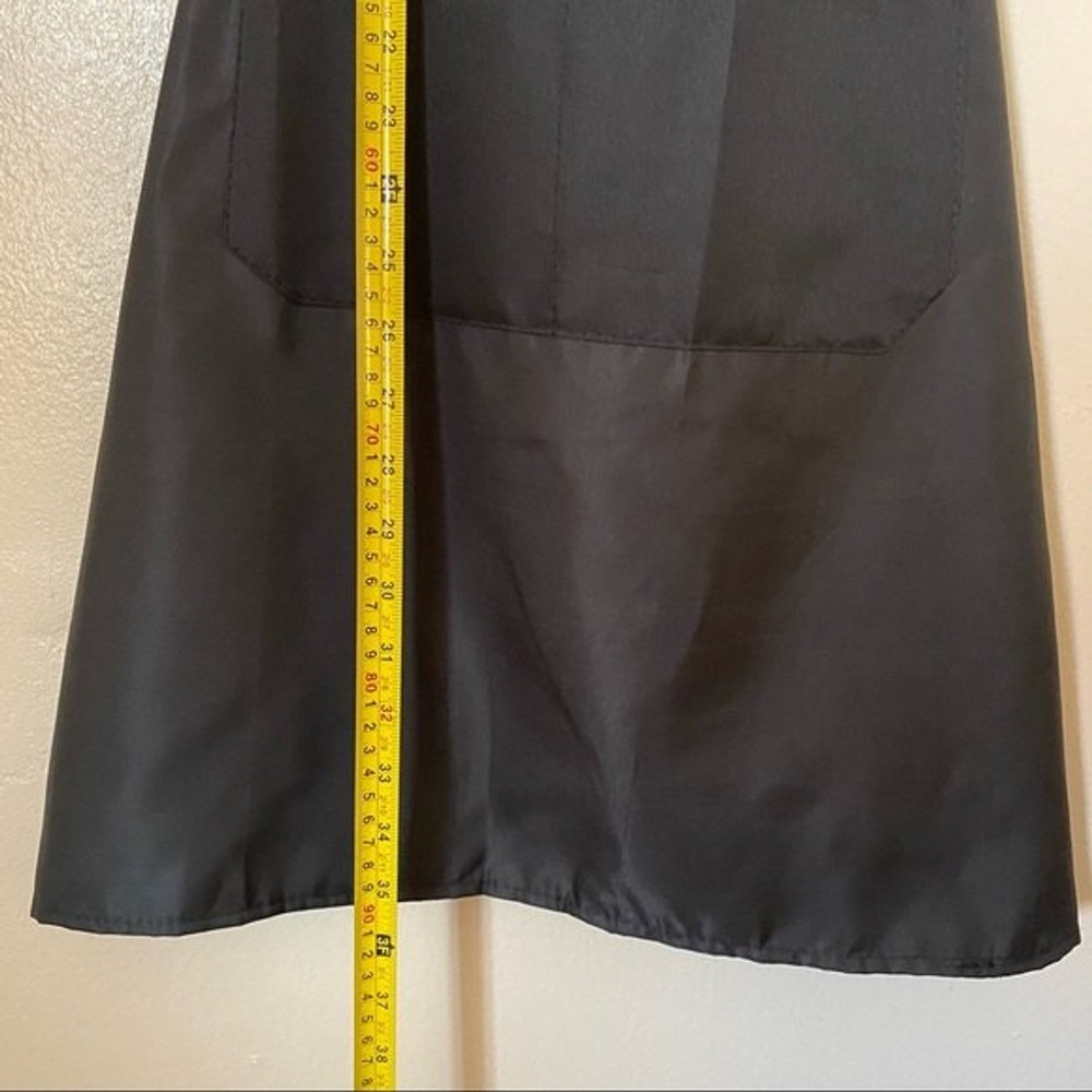 Solid Black Cooking Baking Kitchen Restaurant Apron