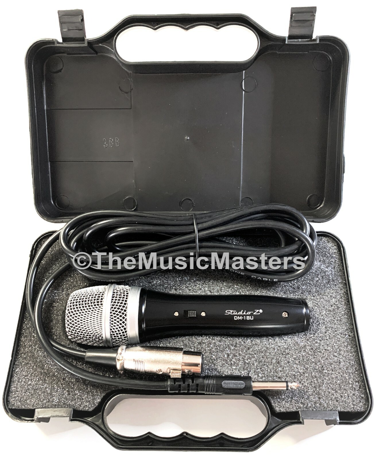Professional Style Handheld Karaoke DJ Band PA Vocal MICROPHONE w/ Case & Cable