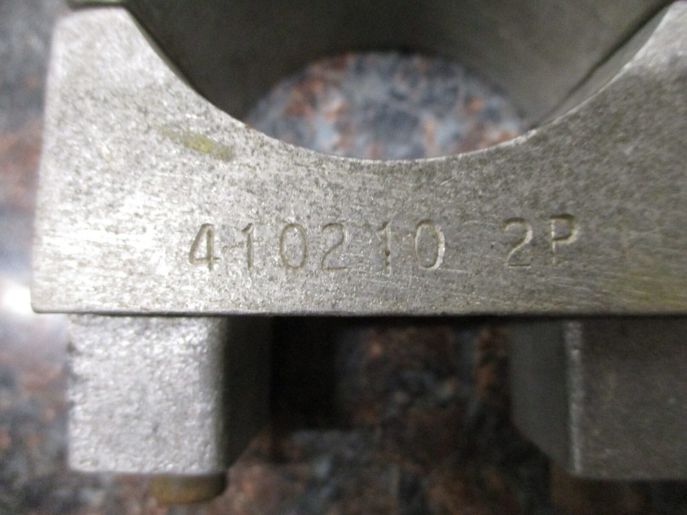 2" IPS Mcelroy Sidewall Fusion Saddle Sidewall Clamping Insert Set Used