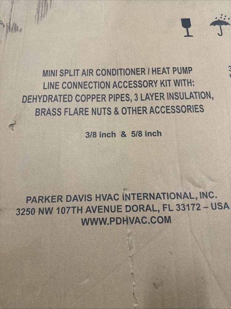 Mini Split AC/Heat Pump Line Connection Accessory Kit