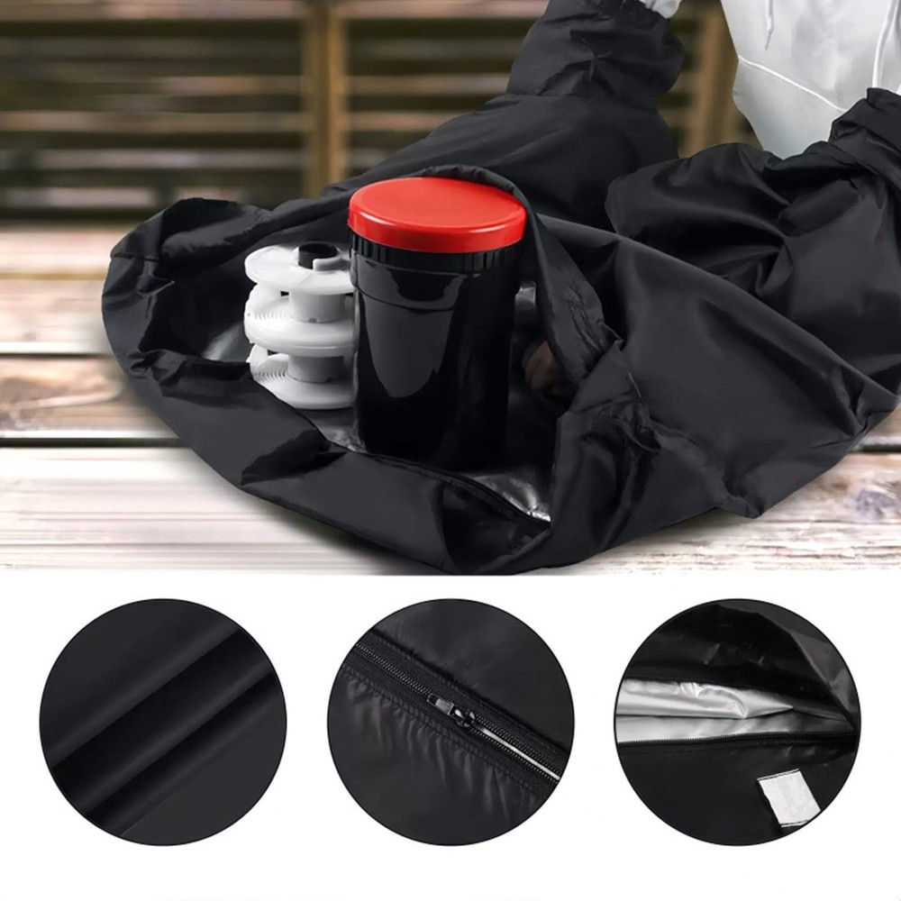 Double Layer Film Changing Bag 100% Lightproof Antistatic for Developing Tanks