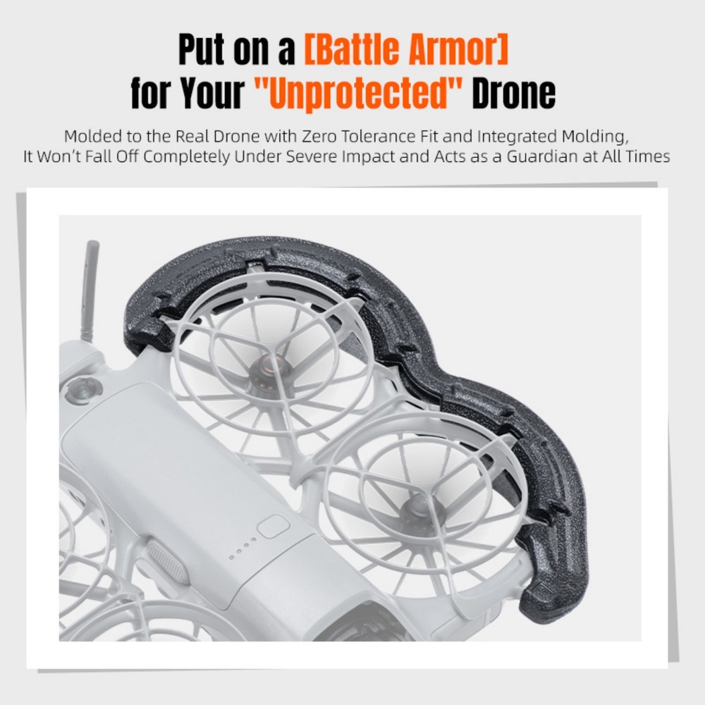 Floating Propeller Guard for DJI NEO2 Scratch & ShockResistant Black
