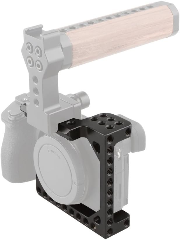 CAMVATE Tiny Cinema Camera Cage Kit for EOS-M - 1850 Black-2