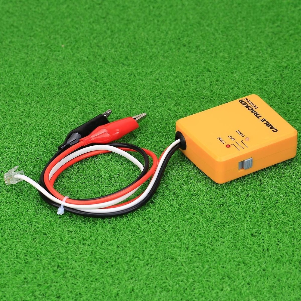 Professional Cable Finder & Tone Generator Tool - Battery Powered Tracker