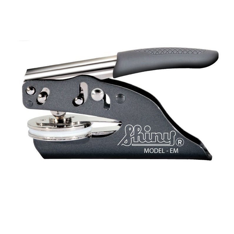 Shiny EZ-Seal - Customized Wedding Round Hand Held Embosser