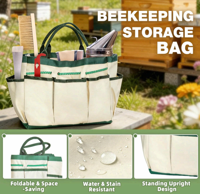 Beekeeping Starter Kit 24pcs Bee Smoker Tools Uncapping Tool Veil