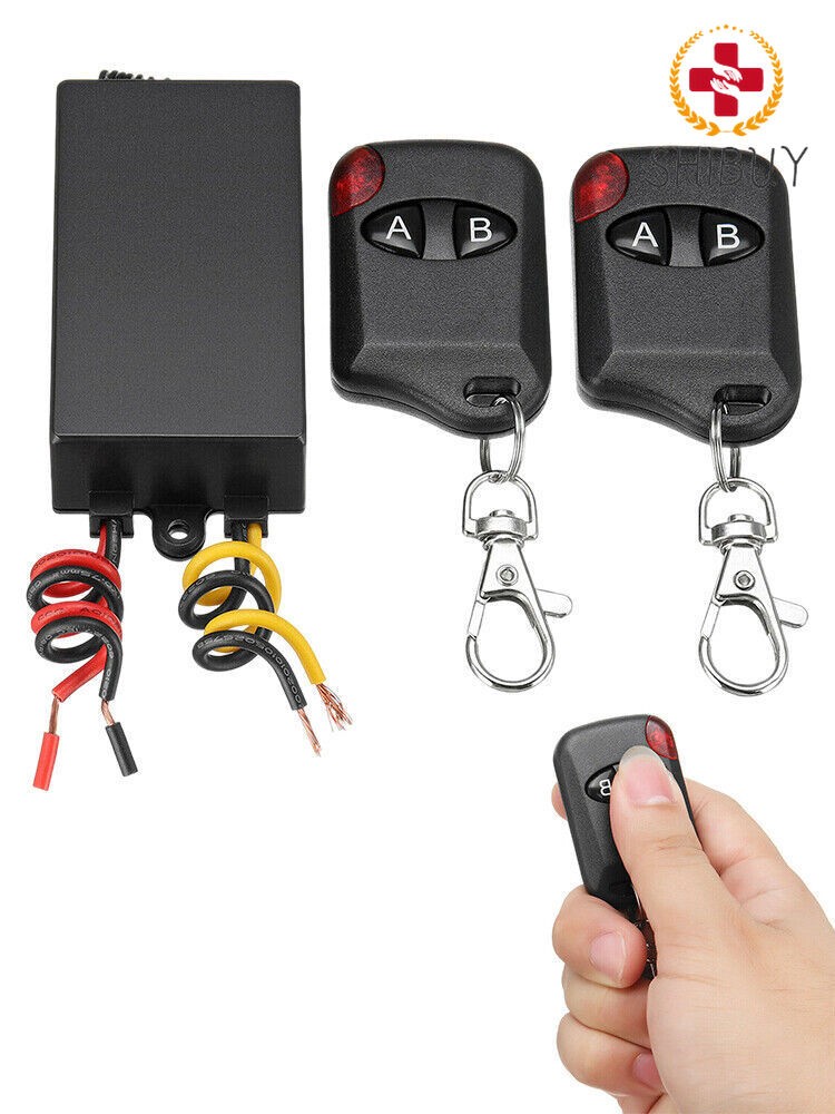 DC 12V 315MHZ Wireless ON-OFF Remote Control Switch Relay Receiver Universal