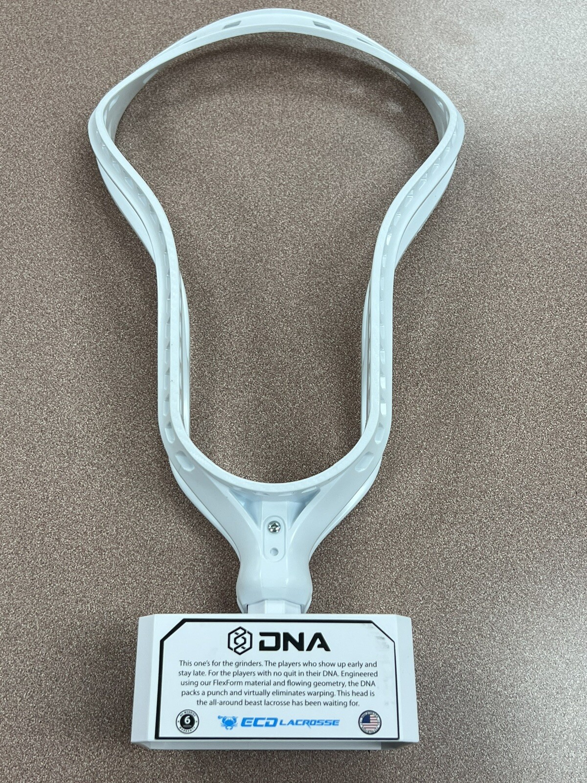 ECD DNA FLAXFORM Lacrosse UNSTRUNG **NEW**