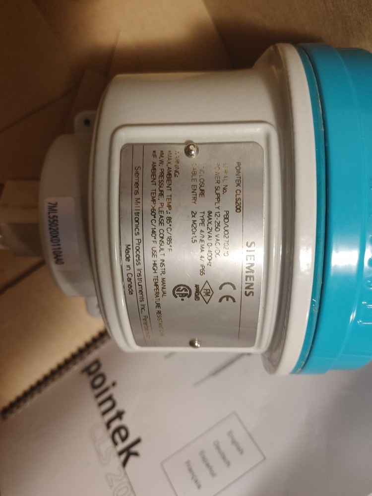 SIEMENS Pointek CLS200 Level Switch