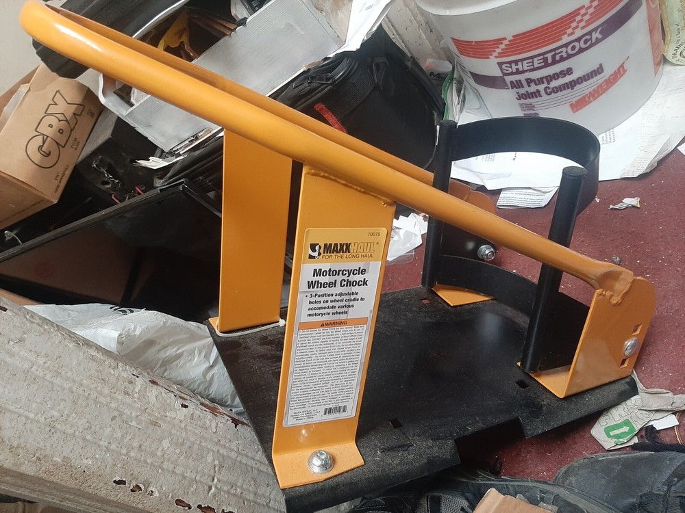 Max Haul motorcycle Wheel Chock