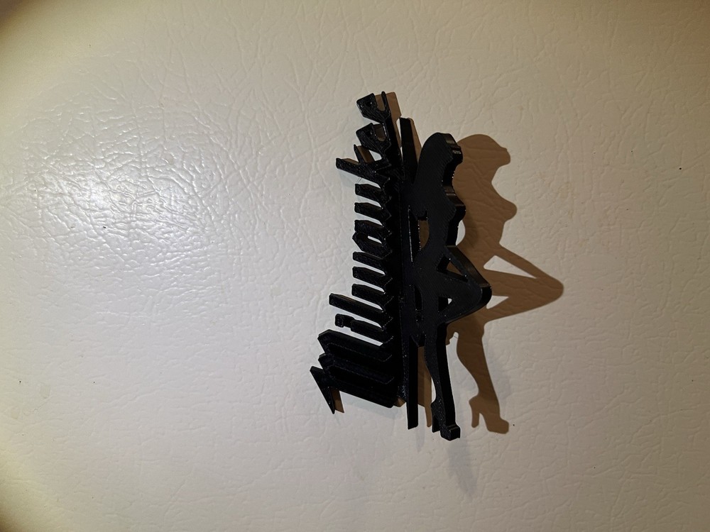 Milwaukee Tool Girl - Toolbox / Refrigerator Magnet 3d Printed-READ DESCRIPTION