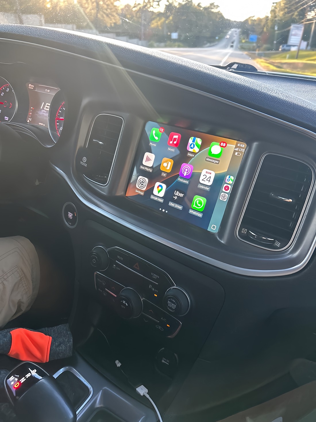 For 2011-2023 Dodge Charger Apple Carplay Android 14 Stereo Radio GPS Head Unit