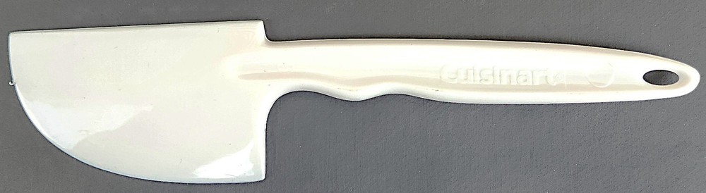 Cuisinart DLC-650 White 10" Scraper/ Spatula (EUC)