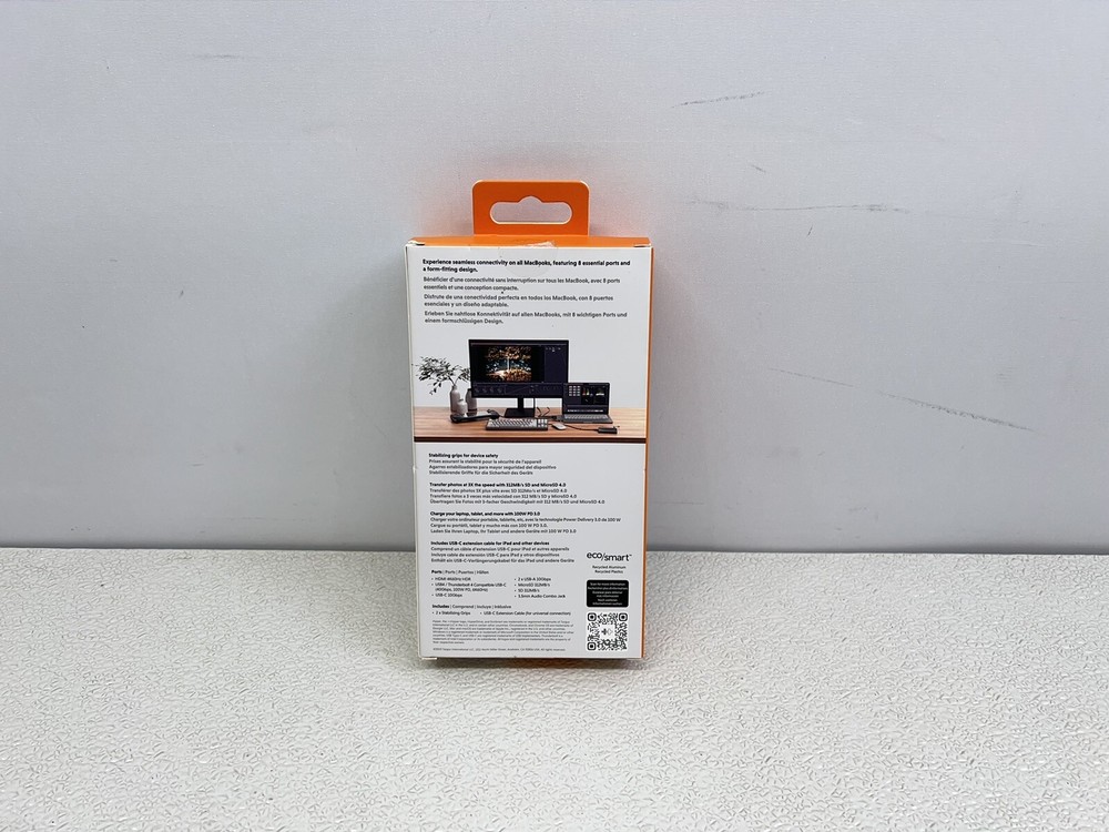 Hyper - HyperDrive Next​ 8 Port USB-C Hub for MacBook - Space Gray -