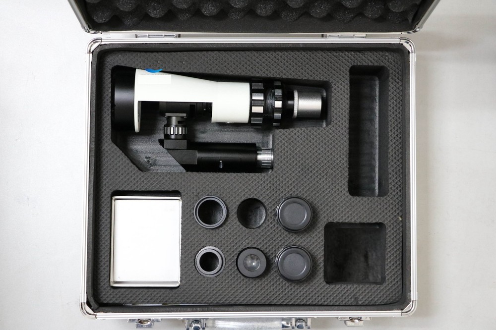 Portable Polarizing Metallograph Microscope w/ Polarizing Filter Carrying Box