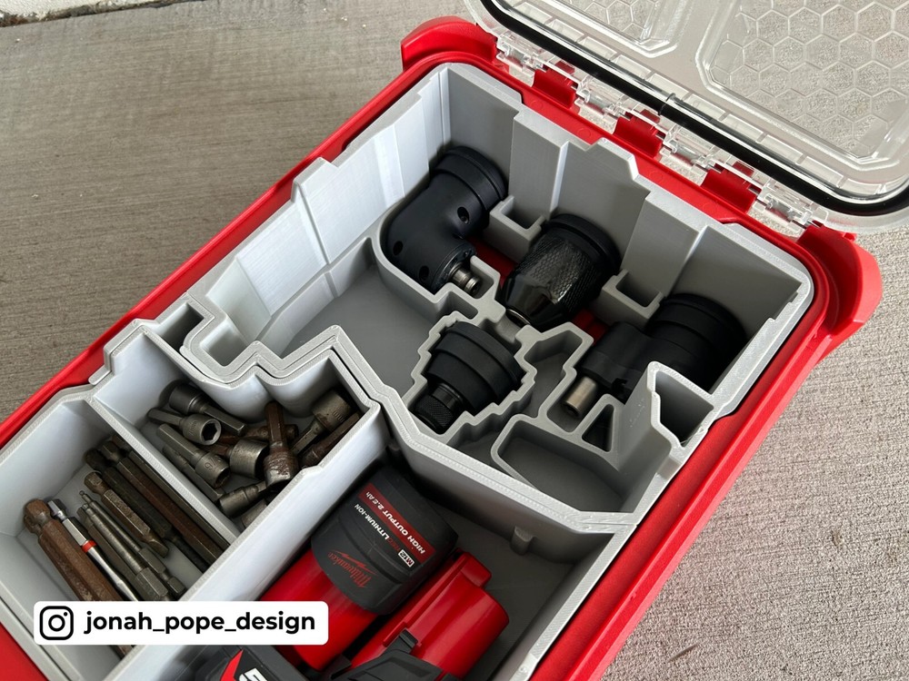 Milwaukee Packout Insert for M12 4-in-1 Installation Driver V2 (Insert Only)