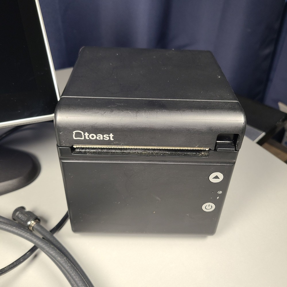 Toast Flex TT200 POS Bundle w/ 2 Terminals Card Reader Receipt Printer & Cables
