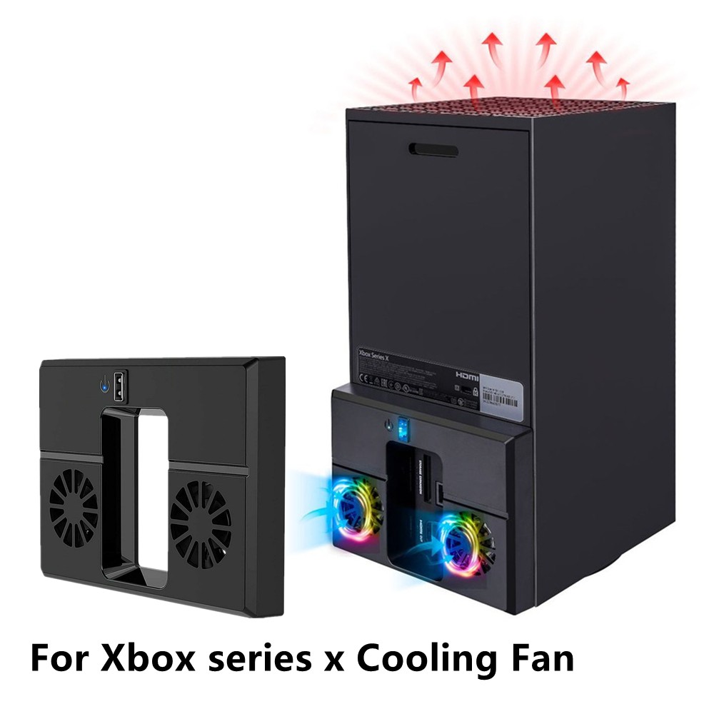 5V 2A USB Vertical Host External Cooling Fan For Xbox Series X Game Console