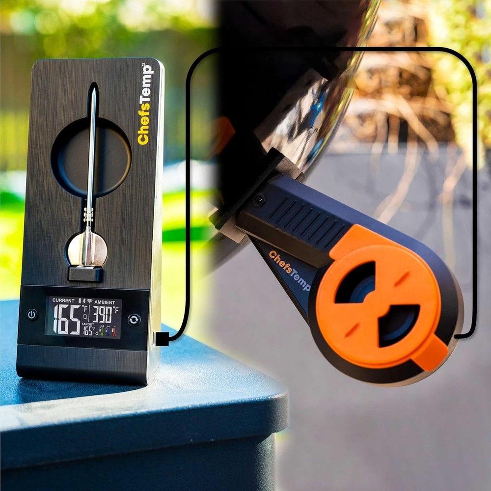 ChefsTemp ProTemp 2 Plus Needle Probe Wireless Meat Thermometer (Stand, 1 Probe)