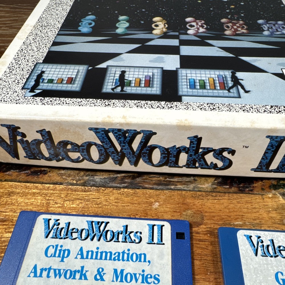 Macromind VideoWorks 2 Vintage Macintosh Software 1980s Retro Programing