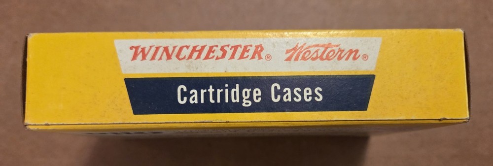 Winchester Western 243 Win Empty Ammo Box w/ Insert Primed Cases C243